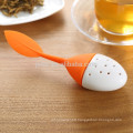 Silicone tea leaf strainer